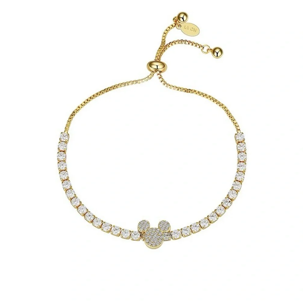 Disney Gold Plated Mickey Mouse Bracelet